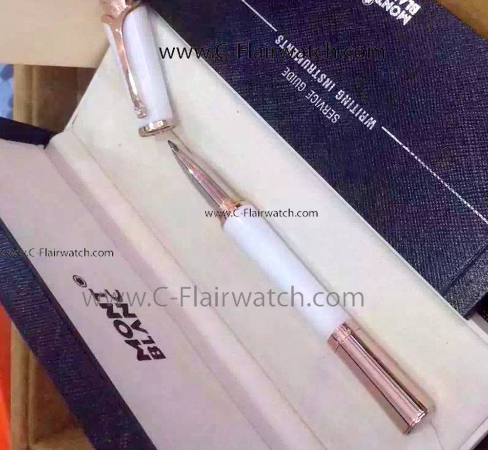 AAA Copy Princesse Grace de Monaco White Fineliner Pen